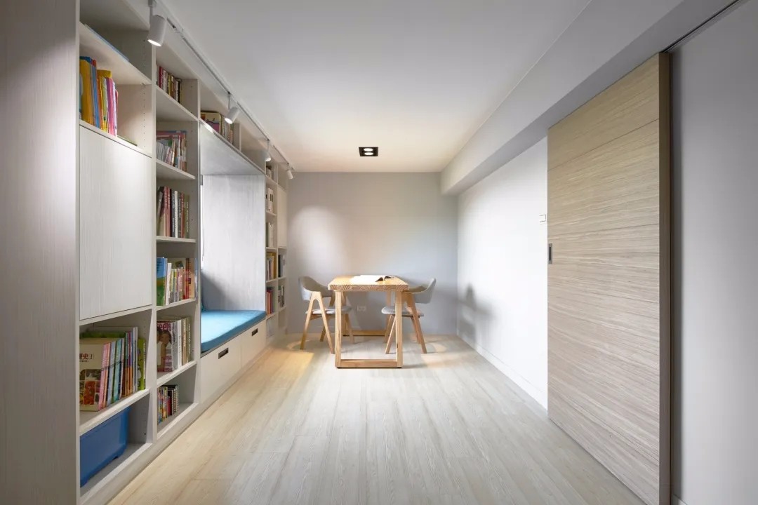 北欧风格家装设计别墅装修效果图-书房 北欧风格家装设计别墅装修效果图-书房