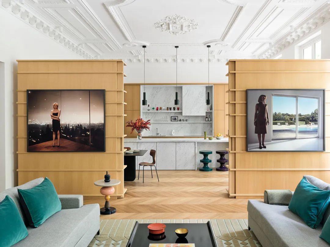 北欧混搭风格家装设计室内装修效果图-餐厅隔断 北欧混搭风格家装设计室内装修效果图-餐厅隔断