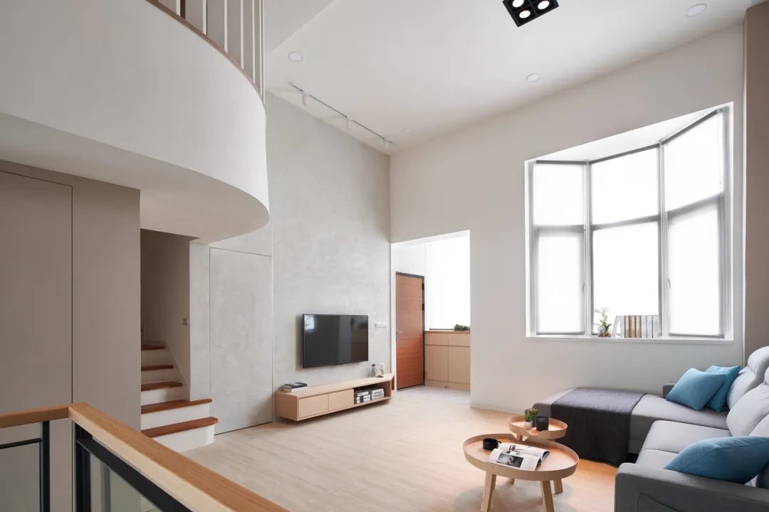 北欧风格家装设计别墅装修效果图-客厅 北欧风格家装设计别墅装修效果图-客厅