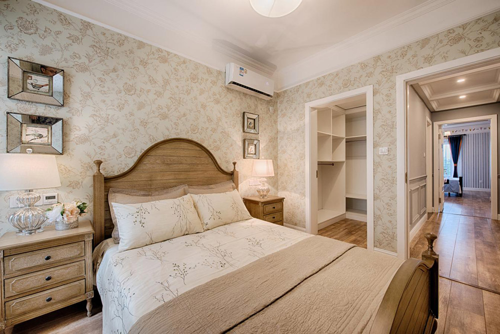 轻奢风格别墅装修效果图-乌蒙古镇别墅208平米-卧室 轻奢风格别墅装修效果图-乌蒙古镇别墅208平米-卧室